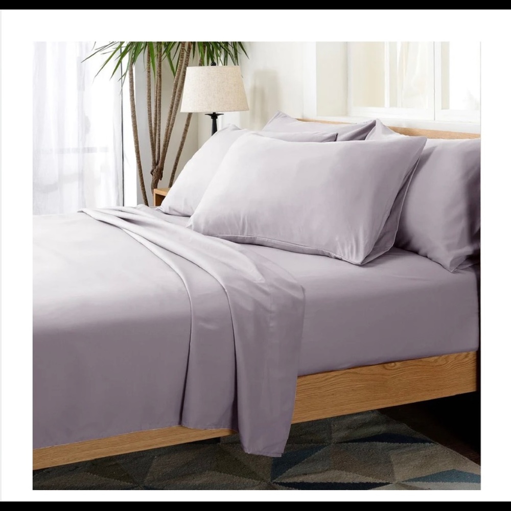 Cheer Collection 4 Piece 1800 Series Sheet Set twin xl